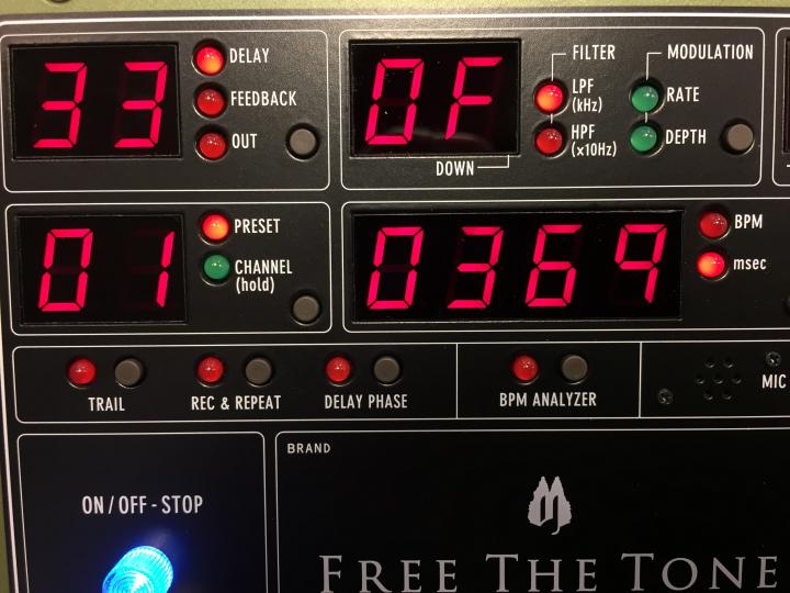 FREE THE TONEのディレイ、FT-2YとFF-1Yの違いって？ | イシバシ楽器