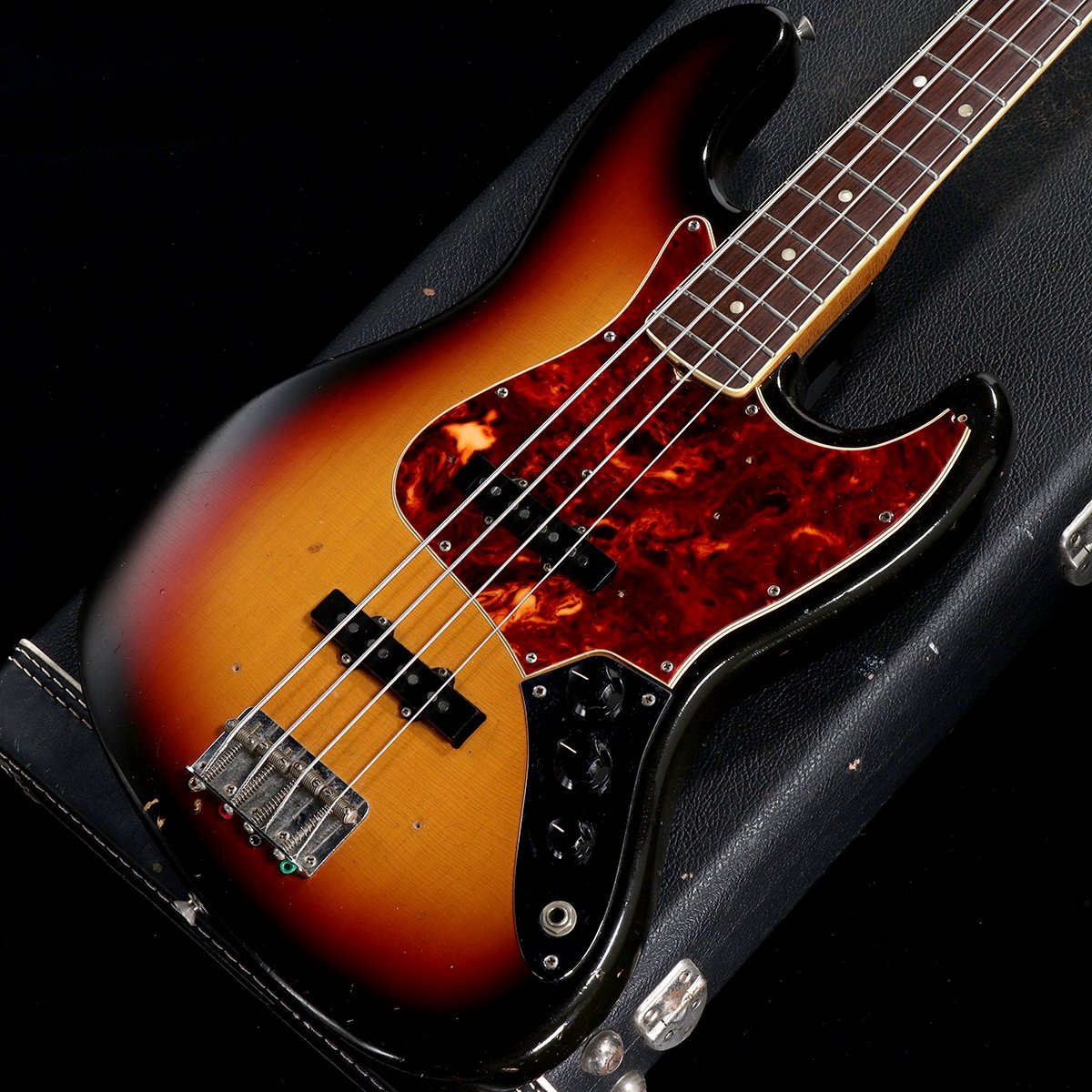 【渋谷店VINTAGEブログ#24】FENDER / 1966年製 Jazz Bass Sunburst