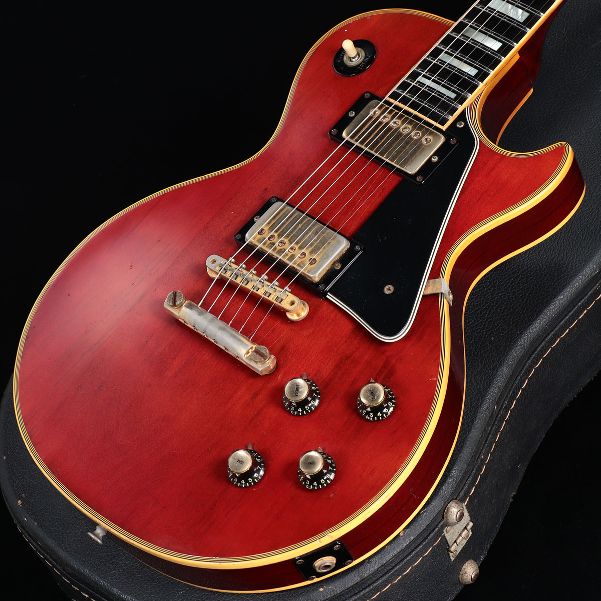 【渋谷店VINTAGEブログ#6】 GIBSON / 1975年製 Les Paul Custom Wine Red “1976年製 Spec”