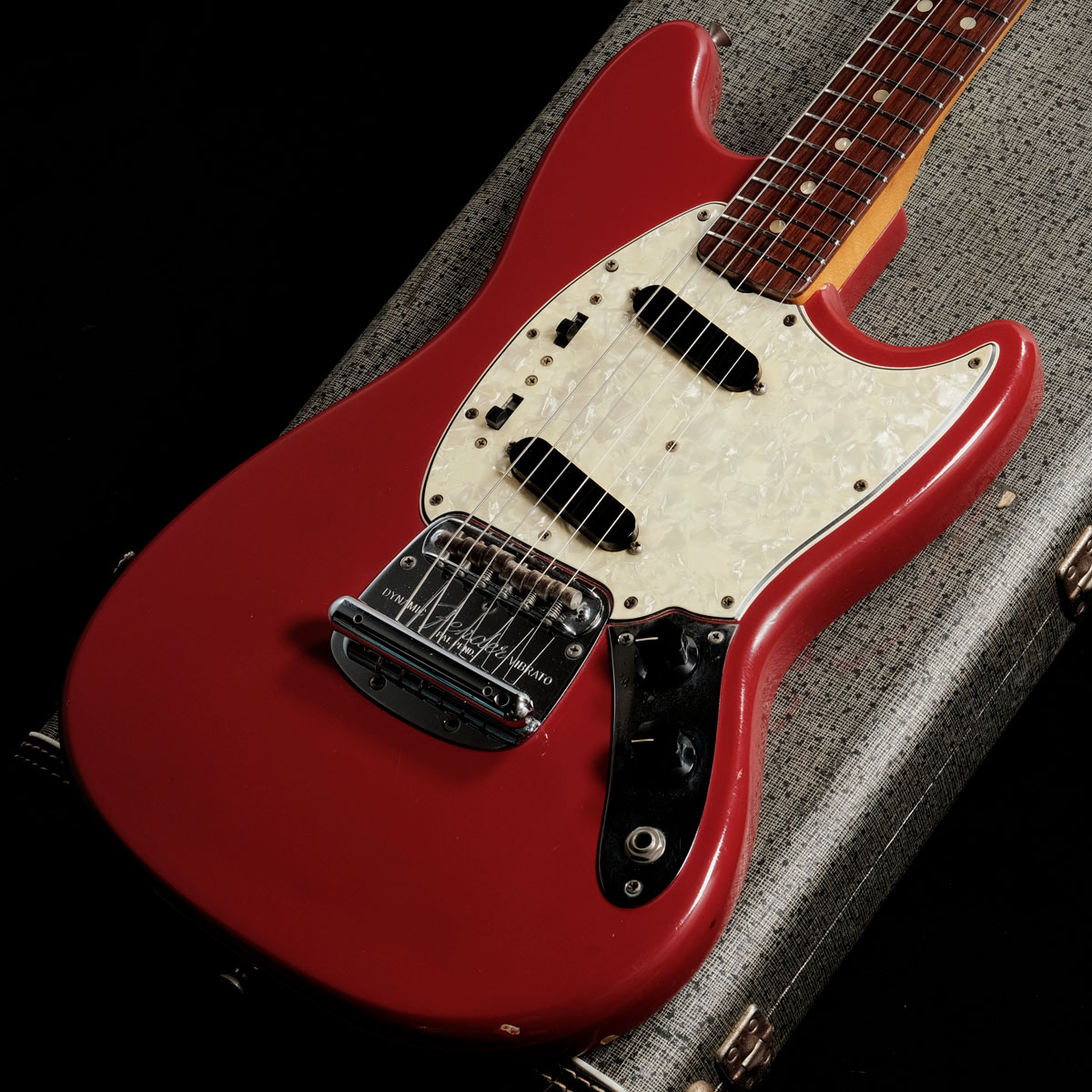 【渋谷店VINTAGEブログ#41】FENDER / 1966年製 Mustang Red -B Neck-