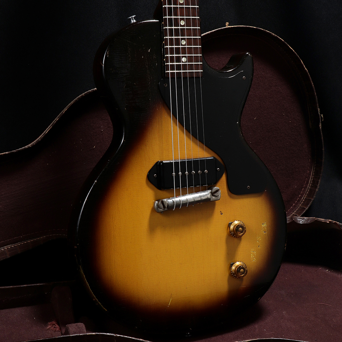 【渋谷店VINTAGEブログ#53】GIBSON / 1956年製 Les Paul Junior Sunburst