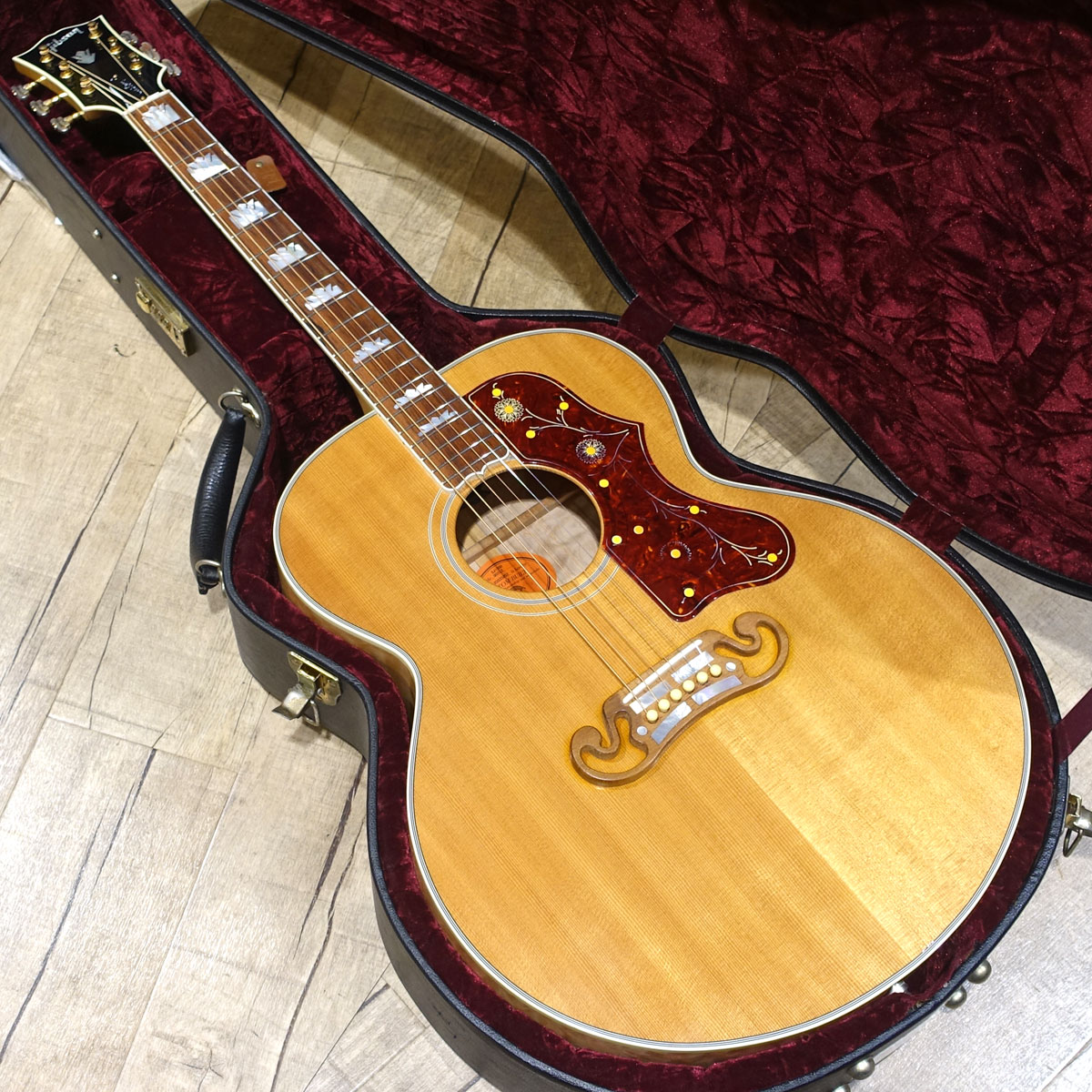 alfa tone エレキギター　ジャパンビンテージ　ジャンク品　中古品 中古】Gibson / Limited Edition SJ-200 Quilt w/Fishman Antique