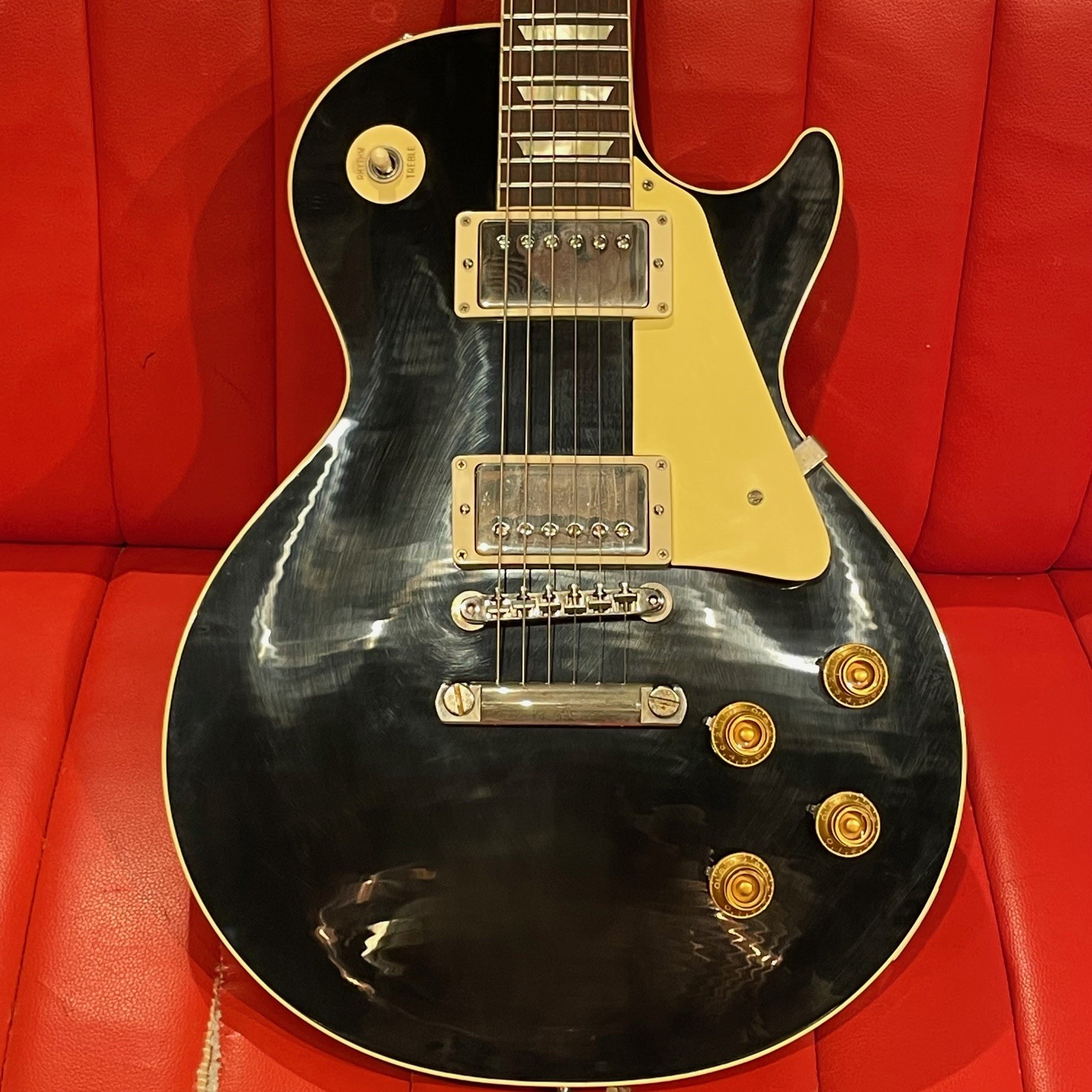 隠れフレイム発見！1957 Les Paul Standard All Ebony！ | イシバシ