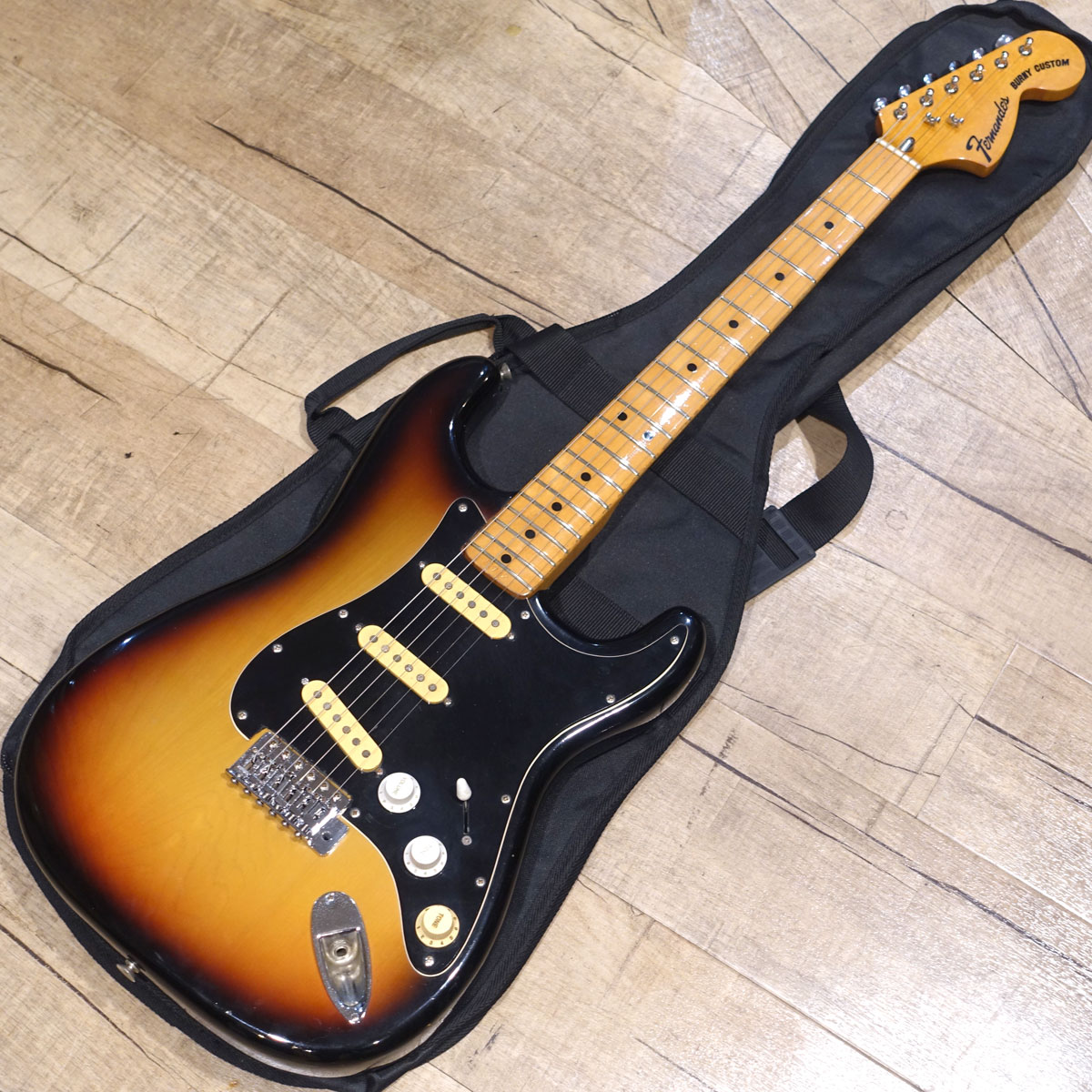 中古】FERNANDES / BURNY CUSTOM FST-70 BKS【4.47kg】【S/N:61702