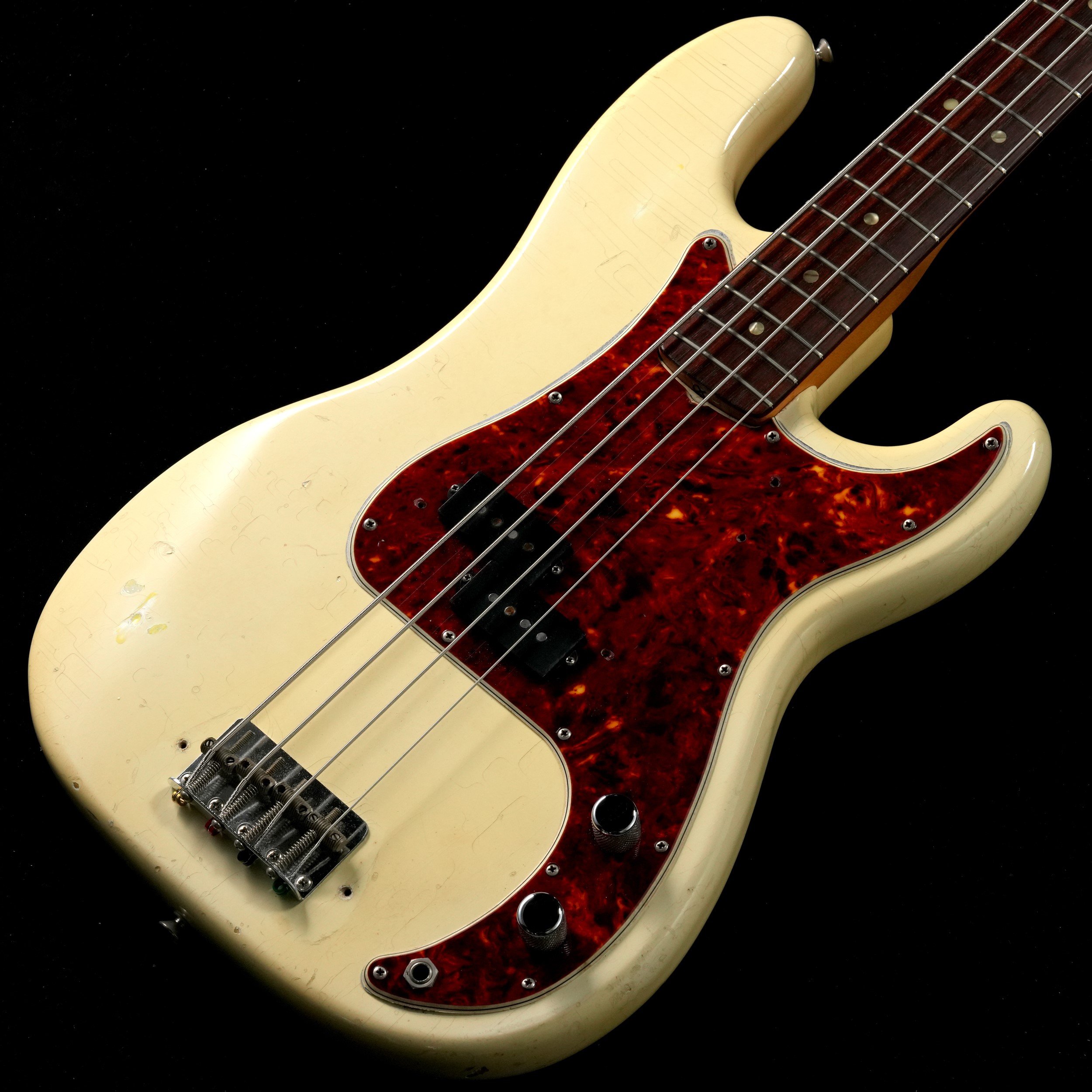 【渋谷店VINTAGEブログ#115】Fender / 1966年製 Precision Bass Olympic White