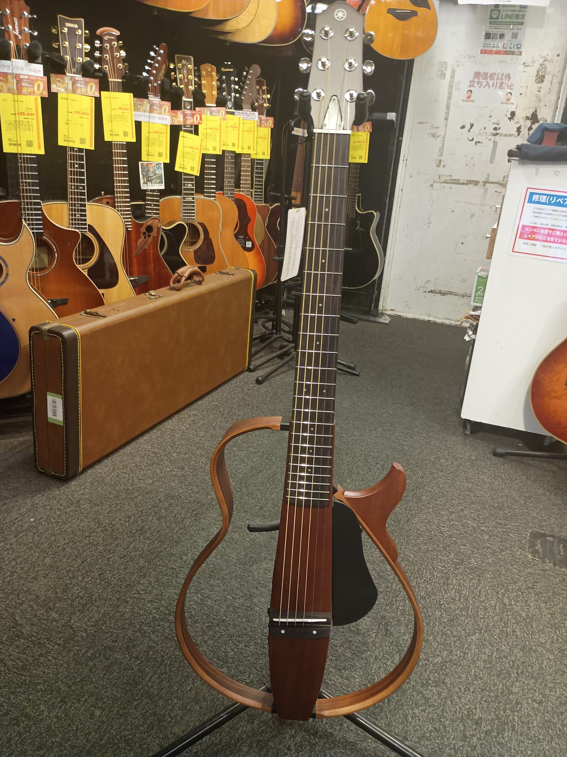 ハーベストギターズ】これがYAMAHA SLG サイレントギターだ