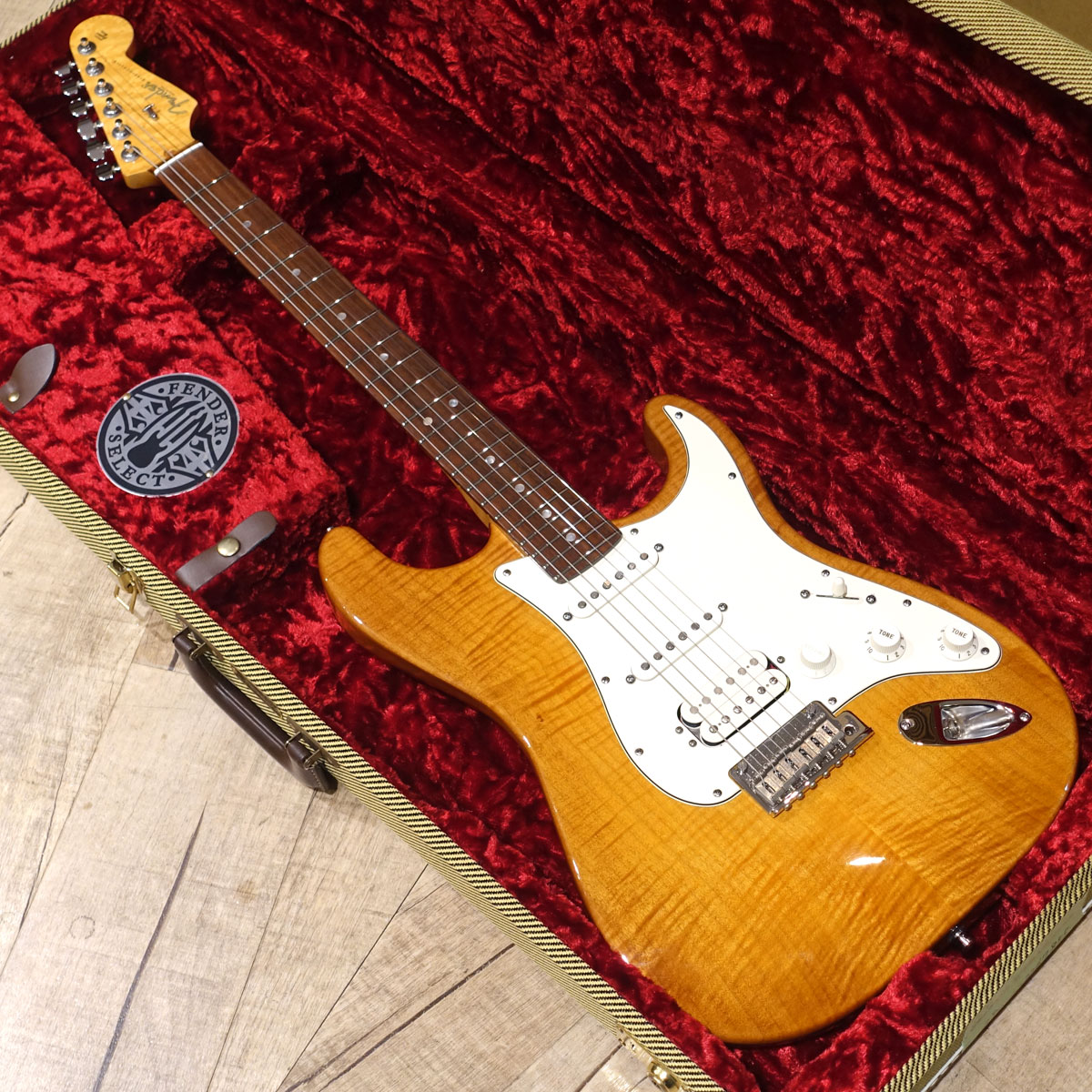 中古】Fender / Select Stratocaster HSS Antique Burst 2012年製