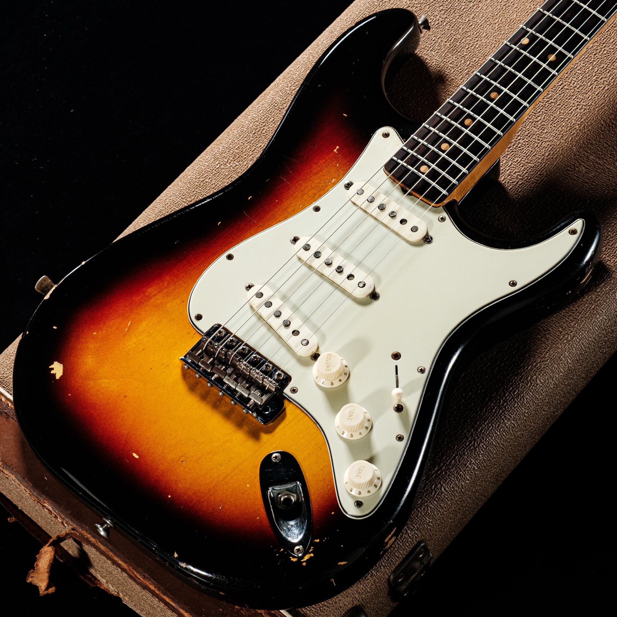 【渋谷店VINTAGEブログ#130】Fender / 1963年製 Stratocaster Sunburst
