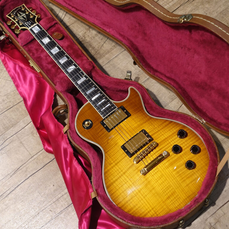 中古】Gibson / Les Paul Custom Plus Honey Burst 1997年製【4.56kg