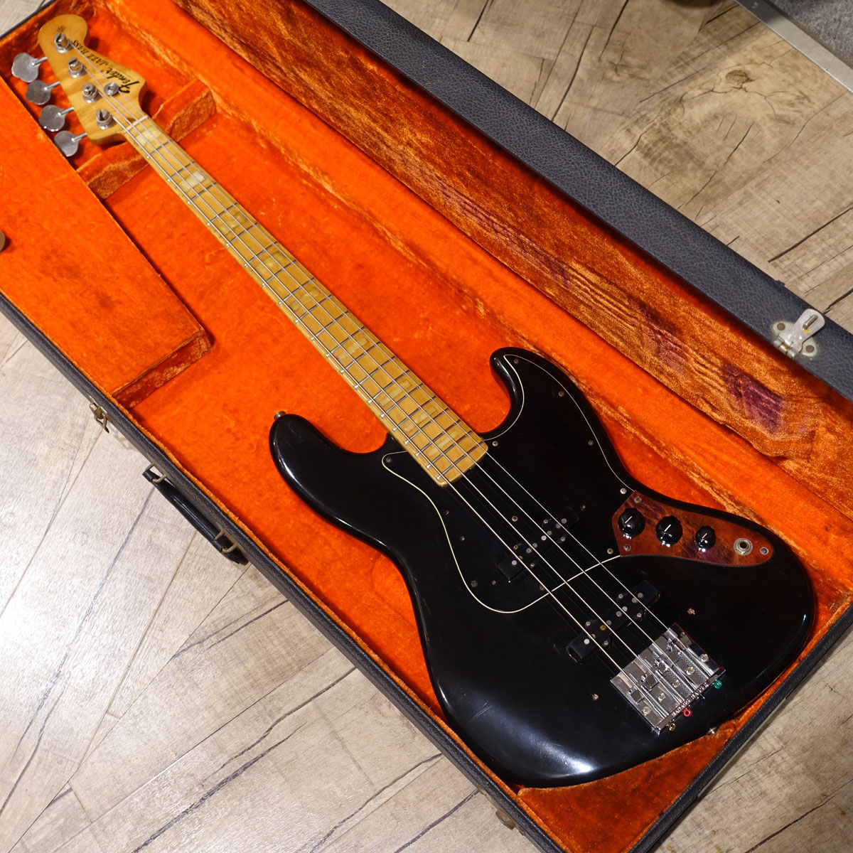 中古】Fender / Jazz Bass Modified Black 1974年製【4.32kg】【S/N