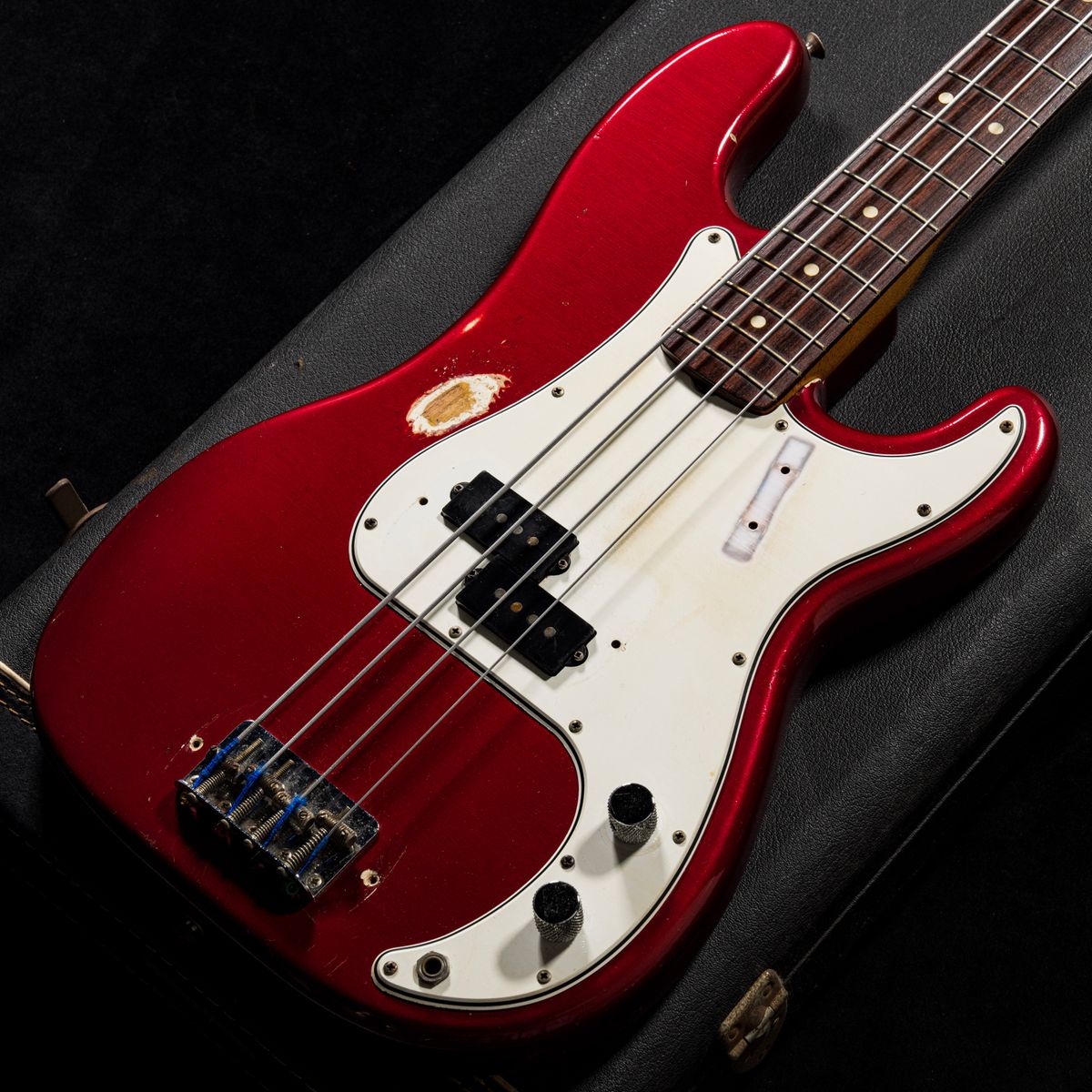 【渋谷店VINTAGEブログ#142】Fender 1965-1966年製 Precision Bass Candy Apple Red