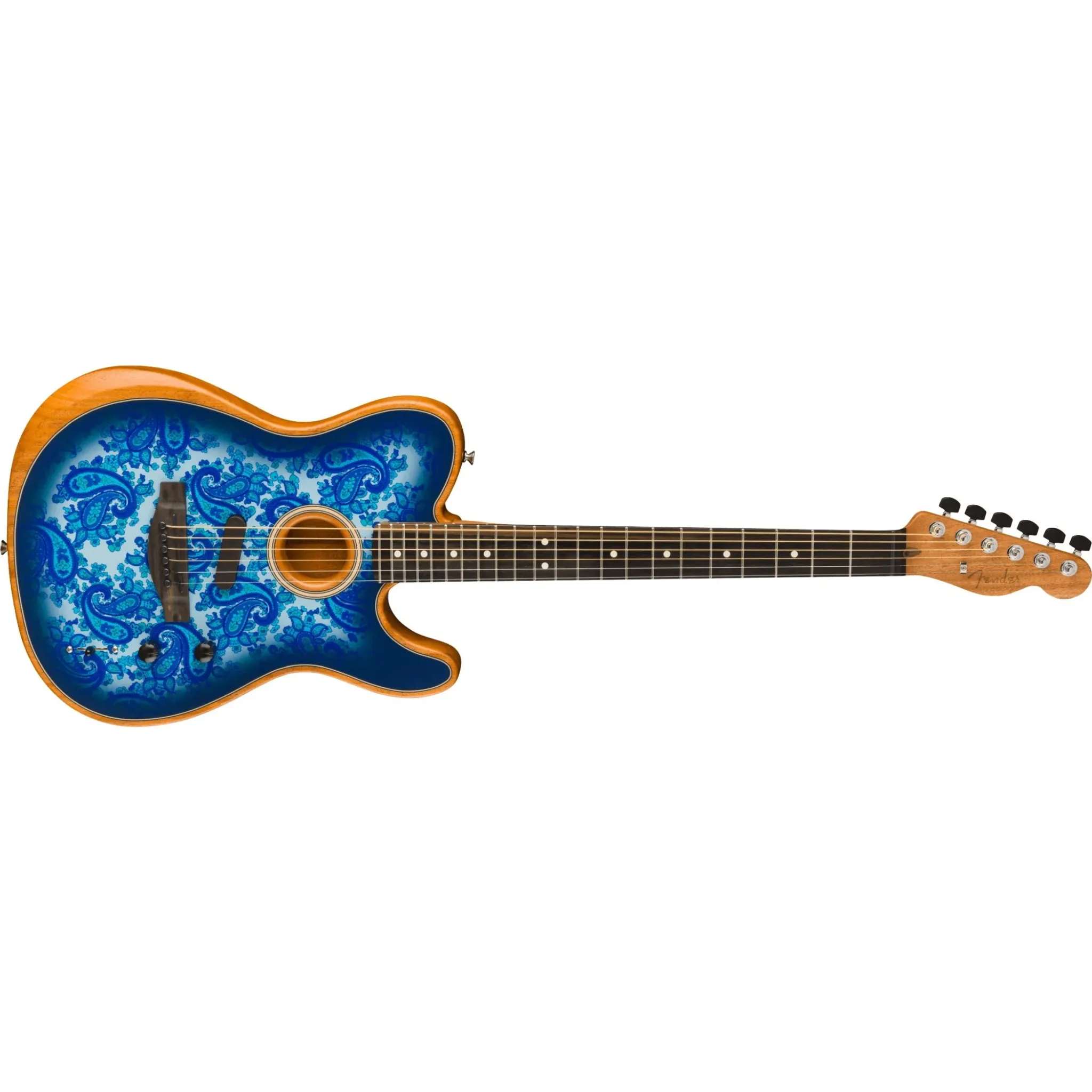 Fender FSR American Acoustasonic Telecaster Blue Paisley