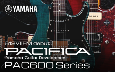 YAMAHA PACIFICA 611/612シリーズ ヤマハ パシフィカ エレキギター特設サイト