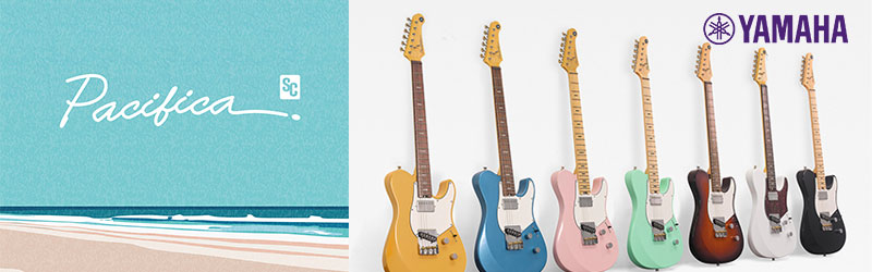 ヤマハ エレキギター『Pacifica SC Professional』『Pacifica SC Standard Plus』
